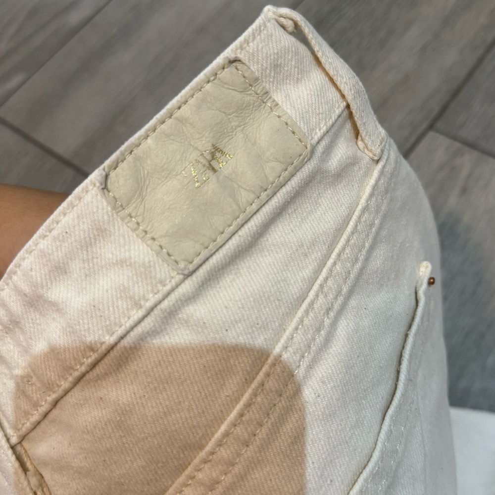 ZARA MOM Jeans white /Cream - Picture 3 of 5